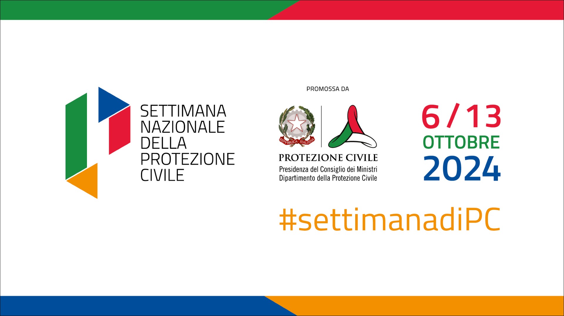 Logo Settimana Nazionale della Protezione Civile