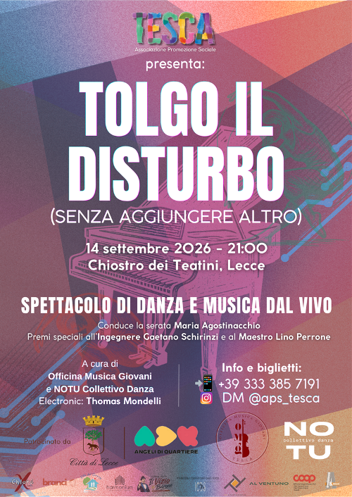 Tolgo il disturbo