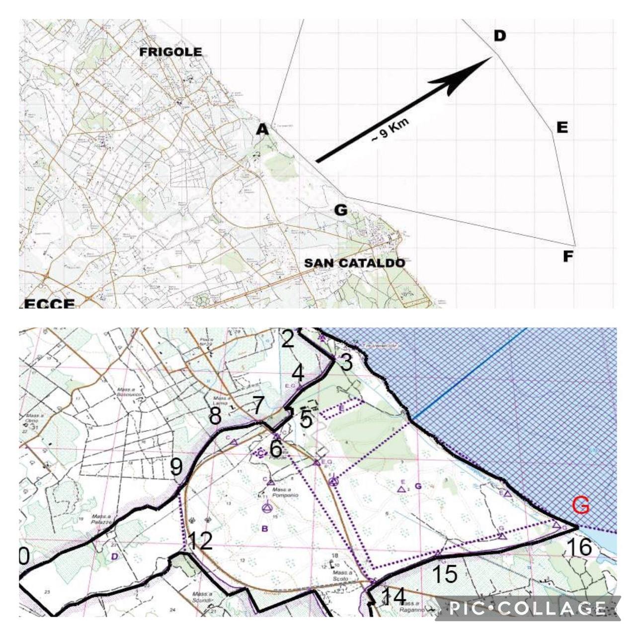 Mappa Torre Veneri