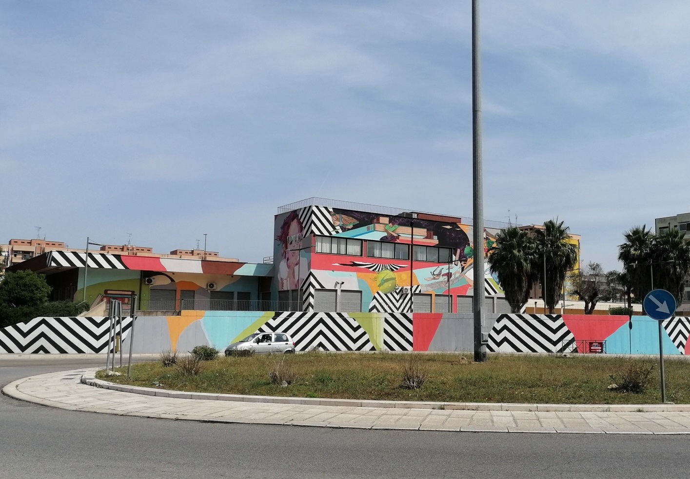 Murale "Vivere è sognare" di Checo's art e Kabo